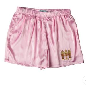 J. Wills Over the Moon Pink Nutcracker Satin Shorts NWT -
Medium